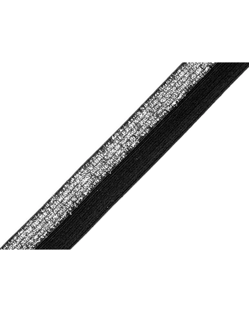 Lemovacia guma  prepólená / lampas šírka 17 mm s lurexom - 25 m | Mimib