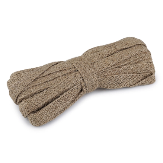 Jutová stuha šírka 11 mm - 10 m | Mimib