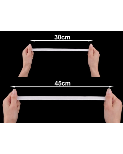 Lemovacia guma / ramienková šírka 11 mm s výpustkom - 22.5 m | Mimib