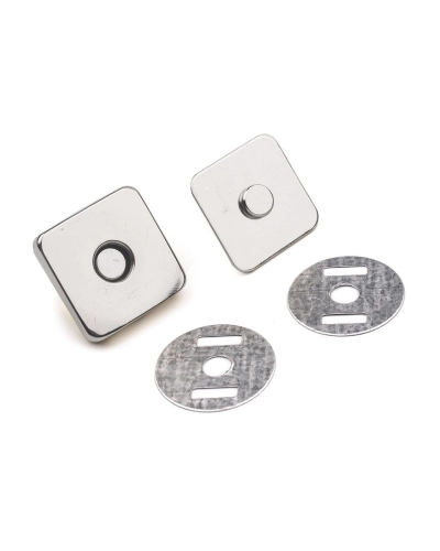 Magnetické zapínanie 18x18 mm štvorec - 5 sada | Mimib