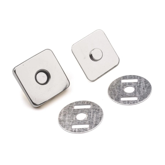 Magnetické zapínanie 18x18 mm štvorec - 5 sada | Mimib