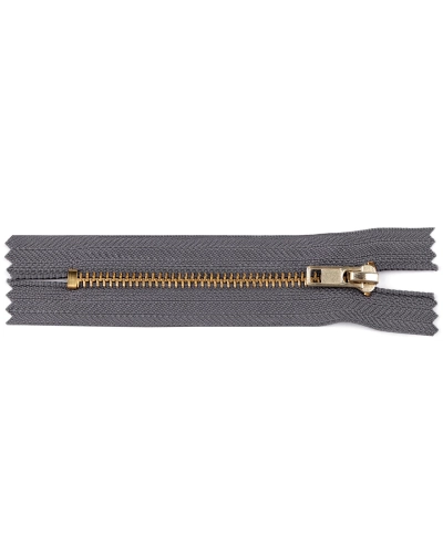 Kovový zips No 4 dĺžka 10 cm nohavicový - 1 ks | Mimib