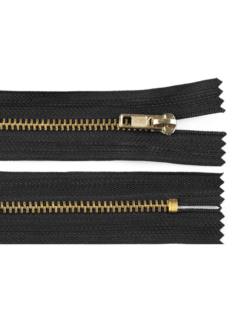 Kovový zips No 4 dĺžka 20 cm nohavicový - 1 ks | Mimib