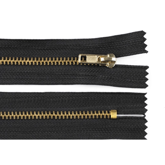 Kovový zips No 4 dĺžka 20 cm nohavicový - 1 ks | Mimib