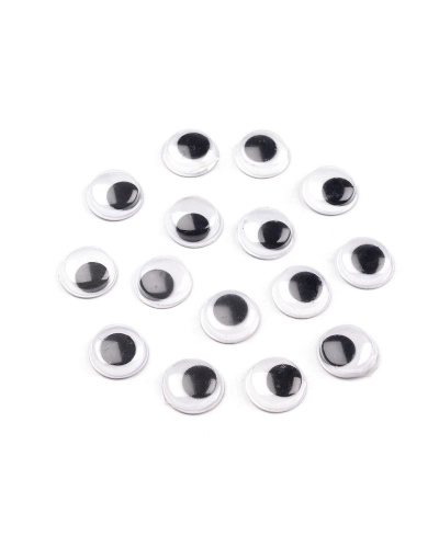 Samolepiace oči 12 mm - 20 ks | Mimib