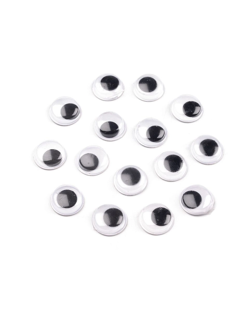 Samolepiace oči 12 mm - 20 ks | Mimib