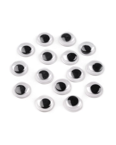 Samolepiace oči 10 mm - 50 ks | Mimib