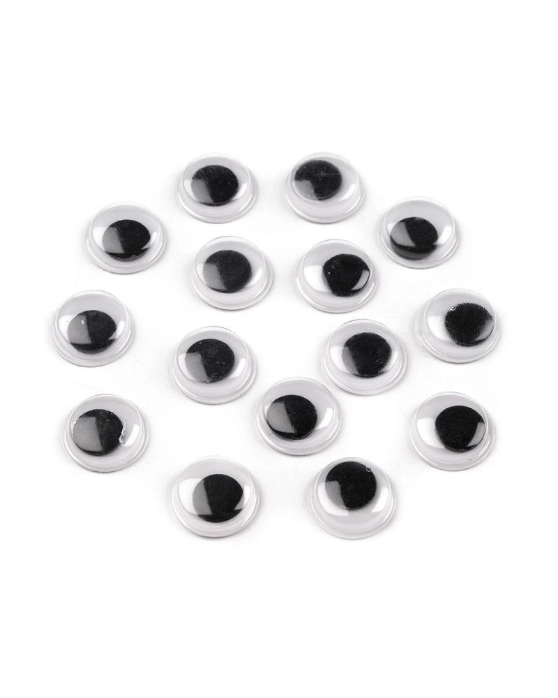 Samolepiace oči 10 mm - 50 ks | Mimib