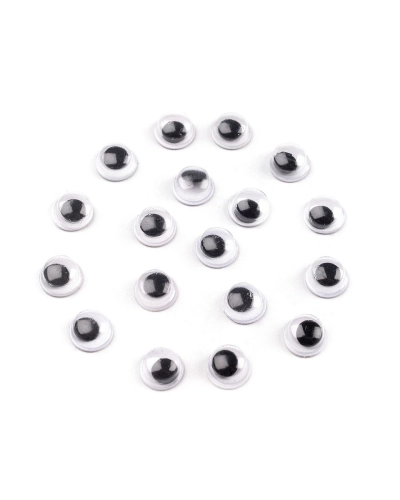 Samolepiace oči 6 mm - 200 ks | Mimib