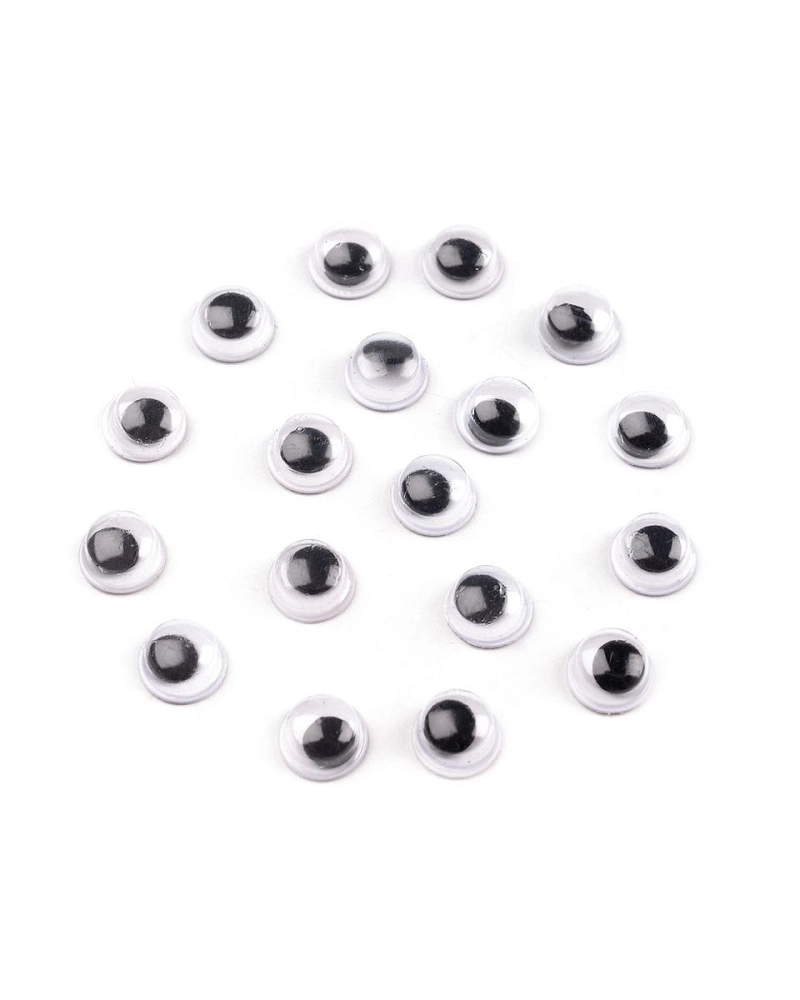 Samolepiace oči 6 mm - 200 ks | Mimib