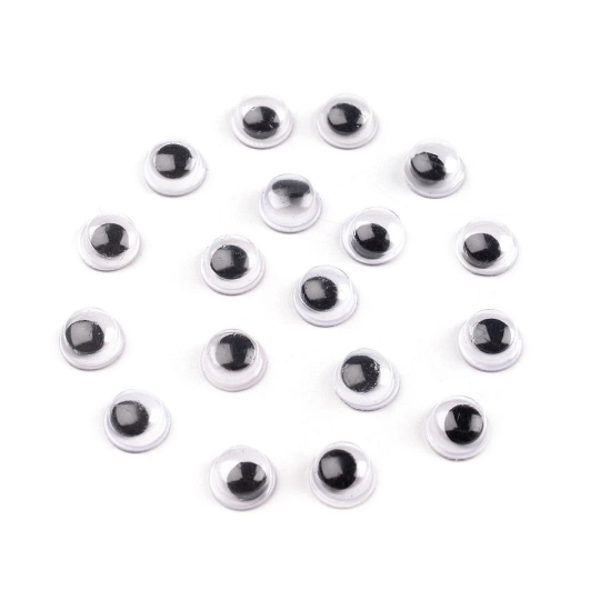 Samolepiace oči 6 mm - 200 ks | Mimib