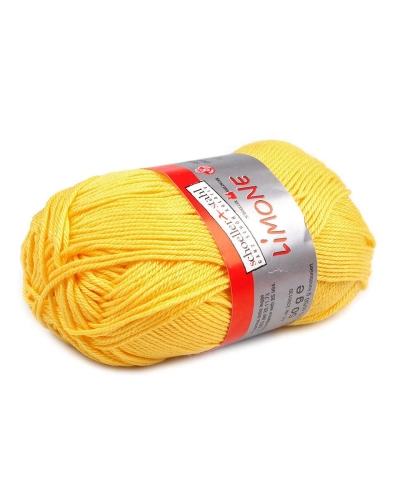 Bavlnená pletacia priadza Limone 50 g - 1 ks | Mimib