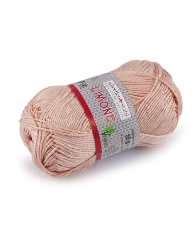 Bavlnená pletacia priadza Limone 50 g - 1 ks | Mimib