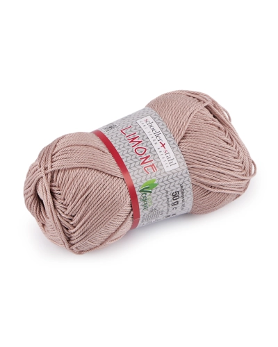 Bavlnená pletacia priadza Limone 50 g - 1 ks | Mimib