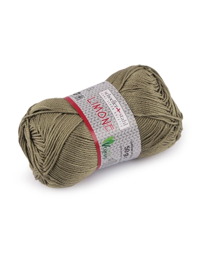 Bavlnená pletacia priadza Limone 50 g - 1 ks | Mimib