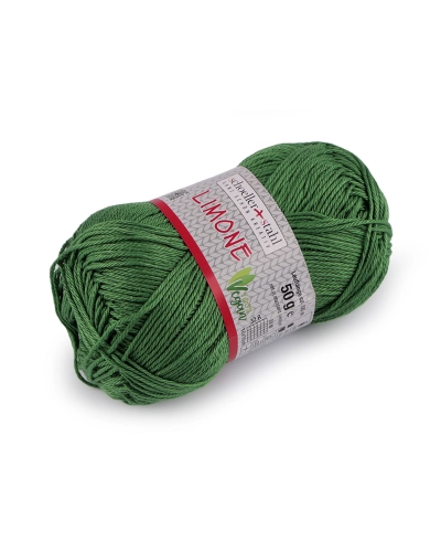 Bavlnená pletacia priadza Limone 50 g - 1 ks | Mimib