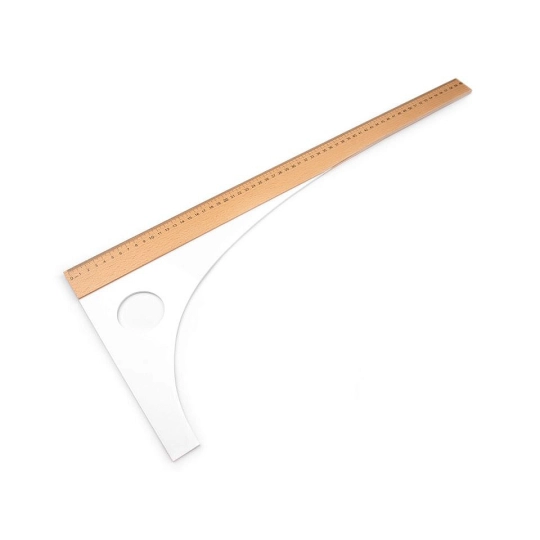 Krajčírsky príložník dĺžka 60 cm, 80 cm - 1 ks | Mimib