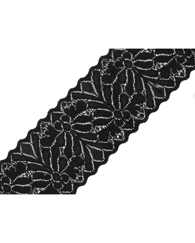 Elastická čipka  /  vsádka šírka 80 mm - 13.5 m | Mimib