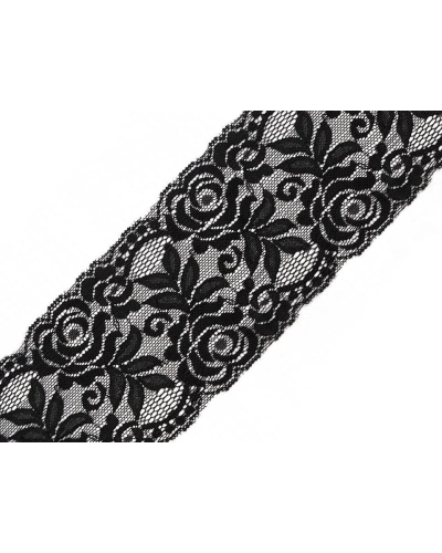 Elastická čipka  /  vsádka šírka 80 - 100 mm - 1 m | Mimib
