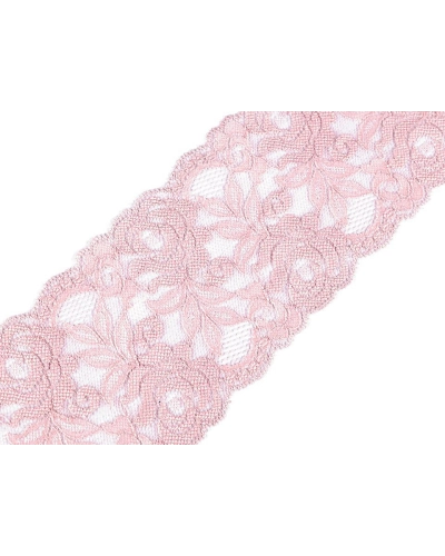 Elastická čipka  /  vsádka šírka 80 - 100 mm - 1 m | Mimib