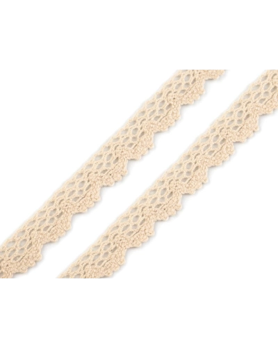 Bavlnená čipka paličkovaná šírka 14 mm - 22.5 m | Mimib