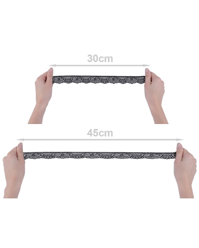 Elastická čipka šírka 30 mm - 13.5 m | Mimib