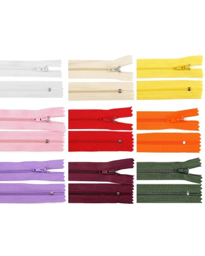 Špirálový zips No 3 dĺžka 25 cm pinlock - 1 ks | Mimib
