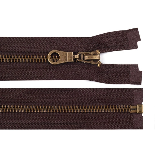 Staromosadzný zips No 5 dĺžka 70 cm bundový - 1 ks | Mimib