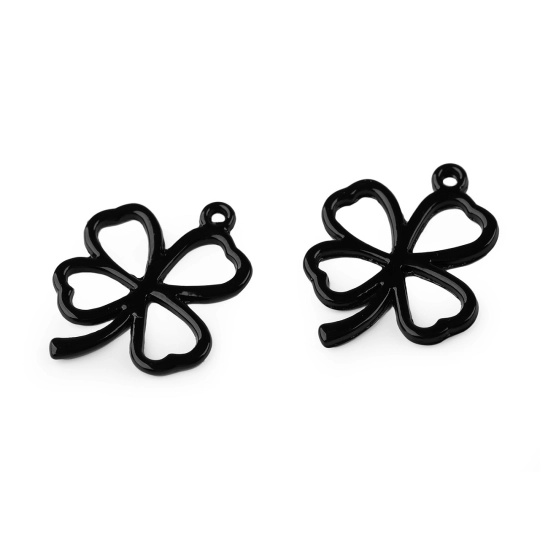 Prívesok štvorlístok 20x24 mm - 2 ks | Mimib