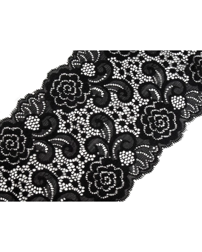 Elastická čipka / vsádka / behúň šírka 15 cm - 1 m | Mimib