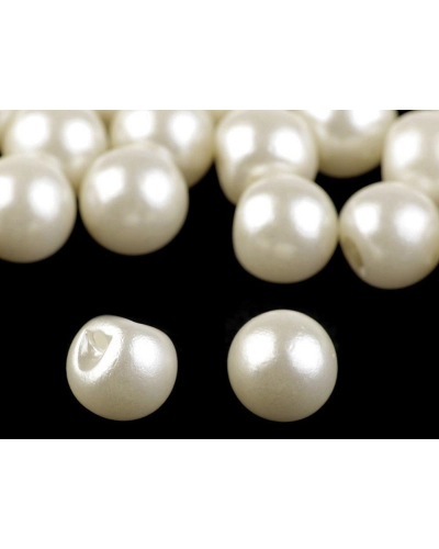 Perla k našitiu / gombík Ø12 mm - 10 ks | Mimib