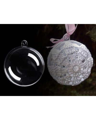 Plastová guľa Ø6 cm dvojdielna | Mimib