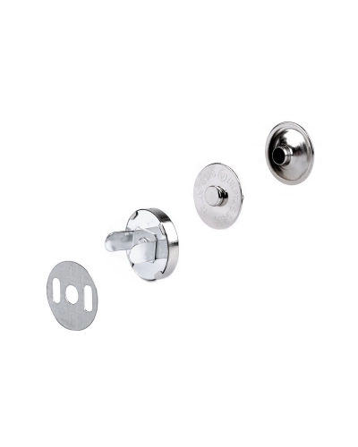 Magnetické zapínanie Ø18 mm s nitom - 5 sada | Mimib