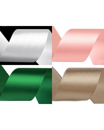 Atlasová stuha zväzky po 3 m šírka 50 mm - 3 m | Mimib