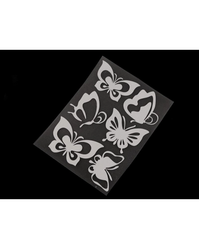 Reflexné nažehlovačky hviezda, kvet, srdce, smajlík, auto, pes, ježko, tučniak, ruka 9x12 cm - 1 sáčok | Mimib