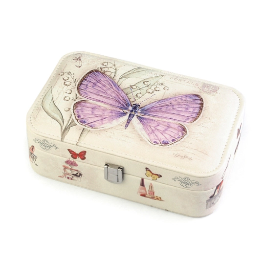 Šperkovnica motýľ 7x14x22 cm - 1 ks | Mimib