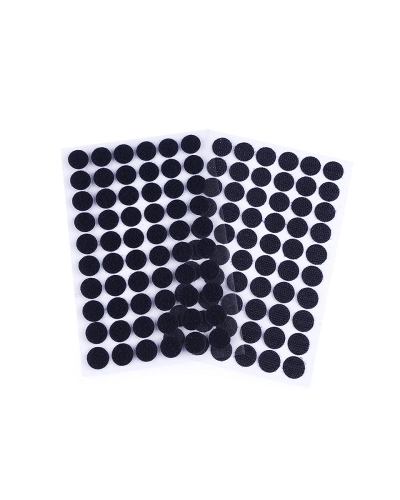 Suchý zips samolepiaci kolieska  Ø15 mm - 1 karta | Mimib
