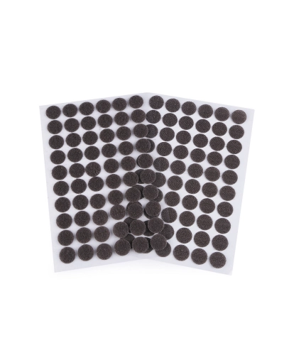 Suchý zips samolepiaci kolieska  Ø15 mm - 1 karta | Mimib
