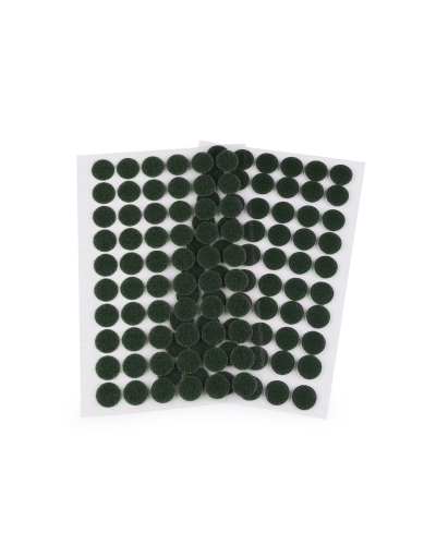 Suchý zips samolepiaci kolieska  Ø15 mm - 1 karta | Mimib
