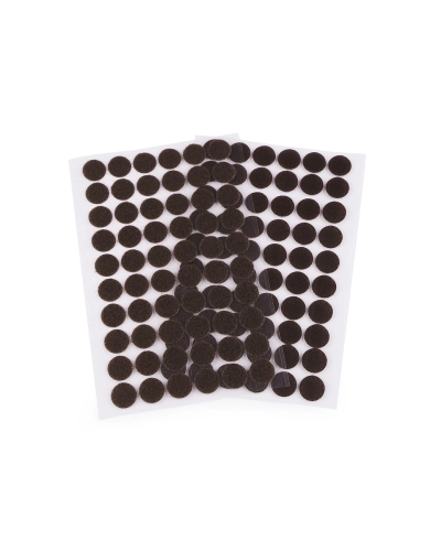 Suchý zips samolepiaci kolieska  Ø15 mm - 1 karta | Mimib