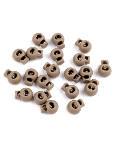Brzdičky guľaté 15x19 mm - 10 ks | Mimib