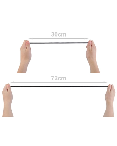 Guma mäkká s výplňou šírka 5 mm - 1 m | Mimib