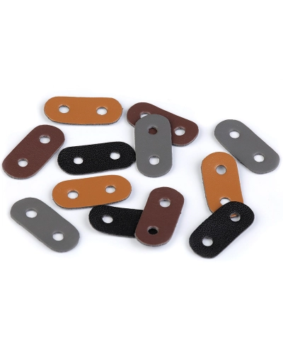 Brzdičky z eko kože 16x34 mm - 4 ks | Mimib