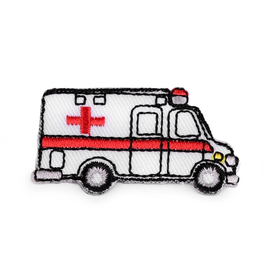 Nažehlovačka nákladné auto, traktor, bager, vláčik, miešačka - 1 ks | Mimib