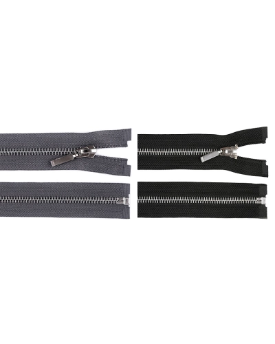 Kovový zips No 5 dĺžka 75 cm - 1 ks | Mimib