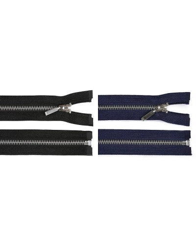 Kovový zips No 5 dĺžka 80 cm - 1 ks | Mimib