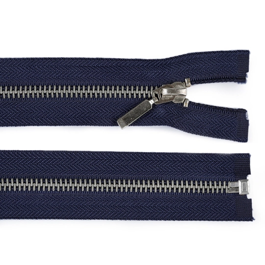 Kovový zips No 5 dĺžka 80 cm - 1 ks | Mimib
