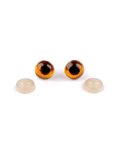 Oči s poistkou Ø10 mm - 10 ks | Mimib