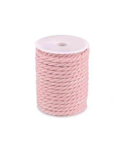 Bavlnená šnúra krútená Ø8 mm macrame - 20 m | Mimib