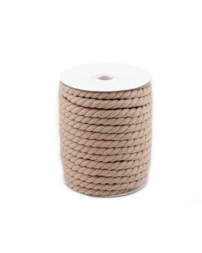 Bavlnená šnúra krútená Ø8 mm macrame - 20 m | Mimib